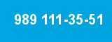 989 111-35-51